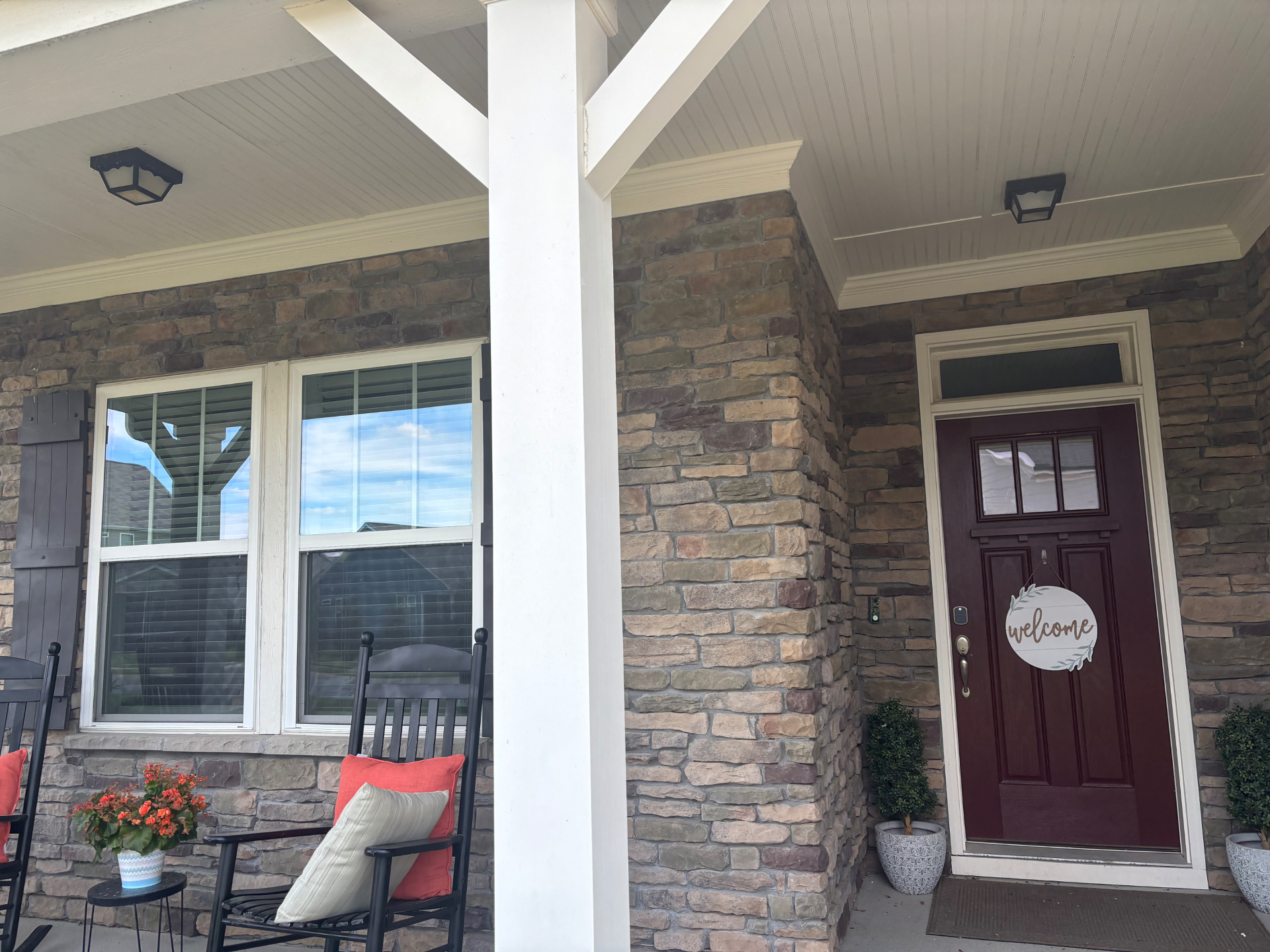 Stone Porch Detail