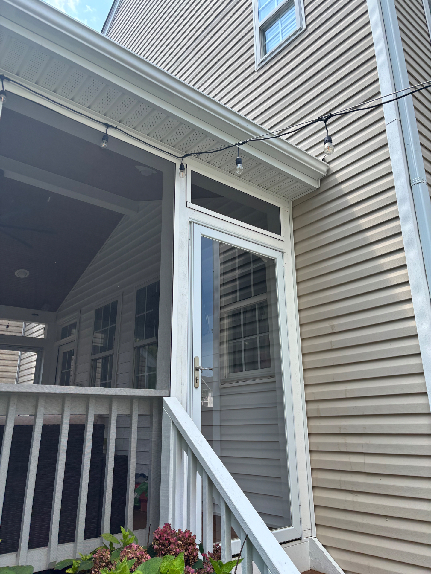 Screened Porch & Door